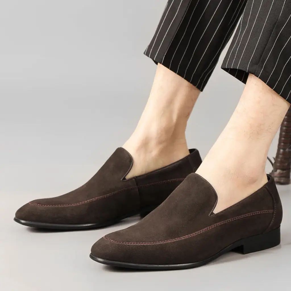 loafer masculino marrom